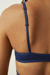 Navy Blue Bu4u Flex Strappy Non-wired Bra