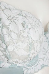 Smoke Gloria Lace Underwire Bra