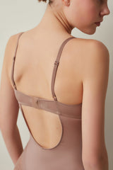 Bg Beige Curvy Lace Bodysuit