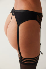 Black Delicious Garter