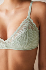 Tina Lace Mint Green Bra