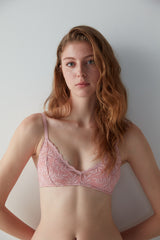 Tina Lace Mint Green Bra