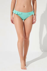 Mint Green Mila Side Slip Bikini Bottom