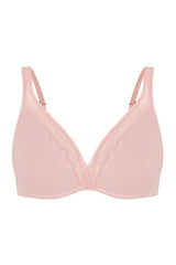 Cotton Pureness Wire Cotton Bra