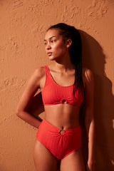 Hannah High Fashion Bikini Bottom