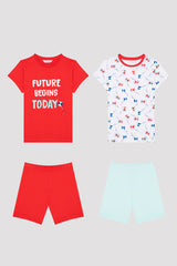 Unisex Young Kites 2In1 Pj Set