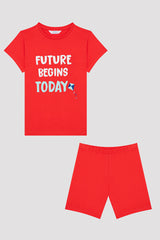 Unisex Young Kites 2In1 Pj Set