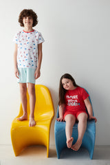 Unisex Young Kites 2In1 Pj Set