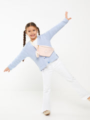 Basic Flared Trousers For Girls