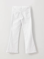 Basic Flared Trousers For Girls