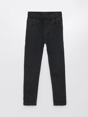 Elastic Waist Super Skinny Fit Boys Jeans