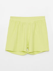 Basic Elastic Waist Girl Shorts
