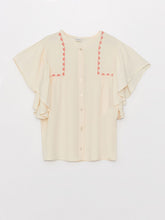 Crew Neck Printed Girls Shirt