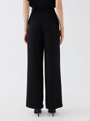 Comfortable Fit Straight Crepe Women Trousers