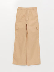 بنطلون نسائي مع أرجل واسعة مستقيم ومريح