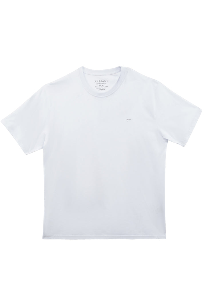 School Uniform Round Neck White T-Shirt