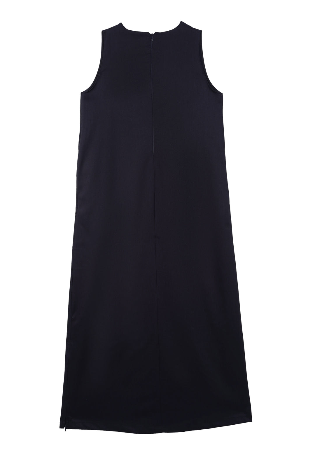 School Uniform V Neck Navy Blue Dress