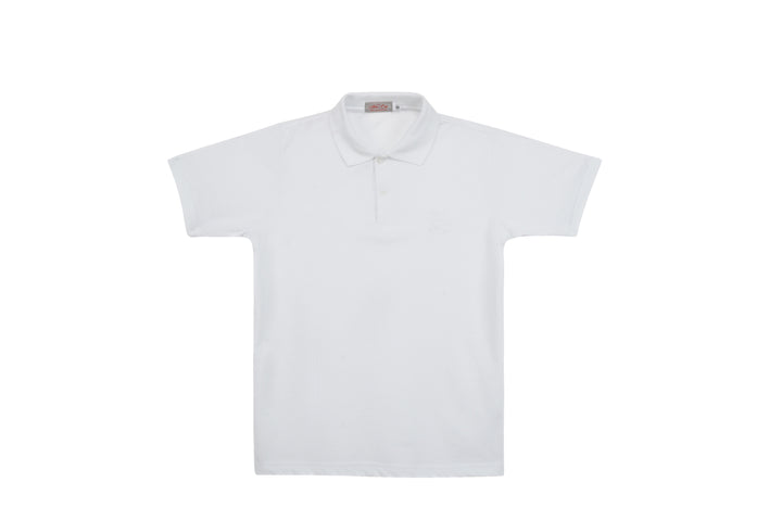 School Uniform Polo White T-Shirt