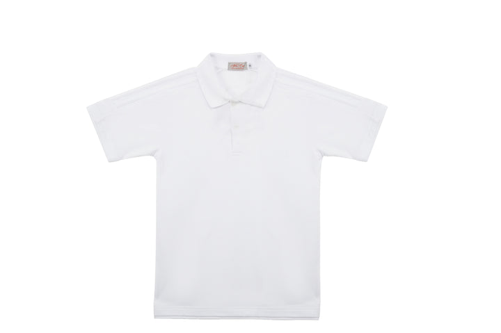 School Uniform Polo White T-Shirt