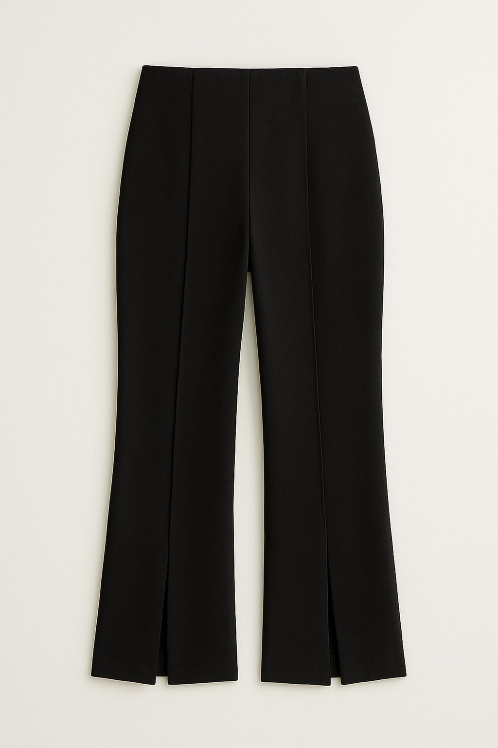Slit Detailed Jersey Trousers