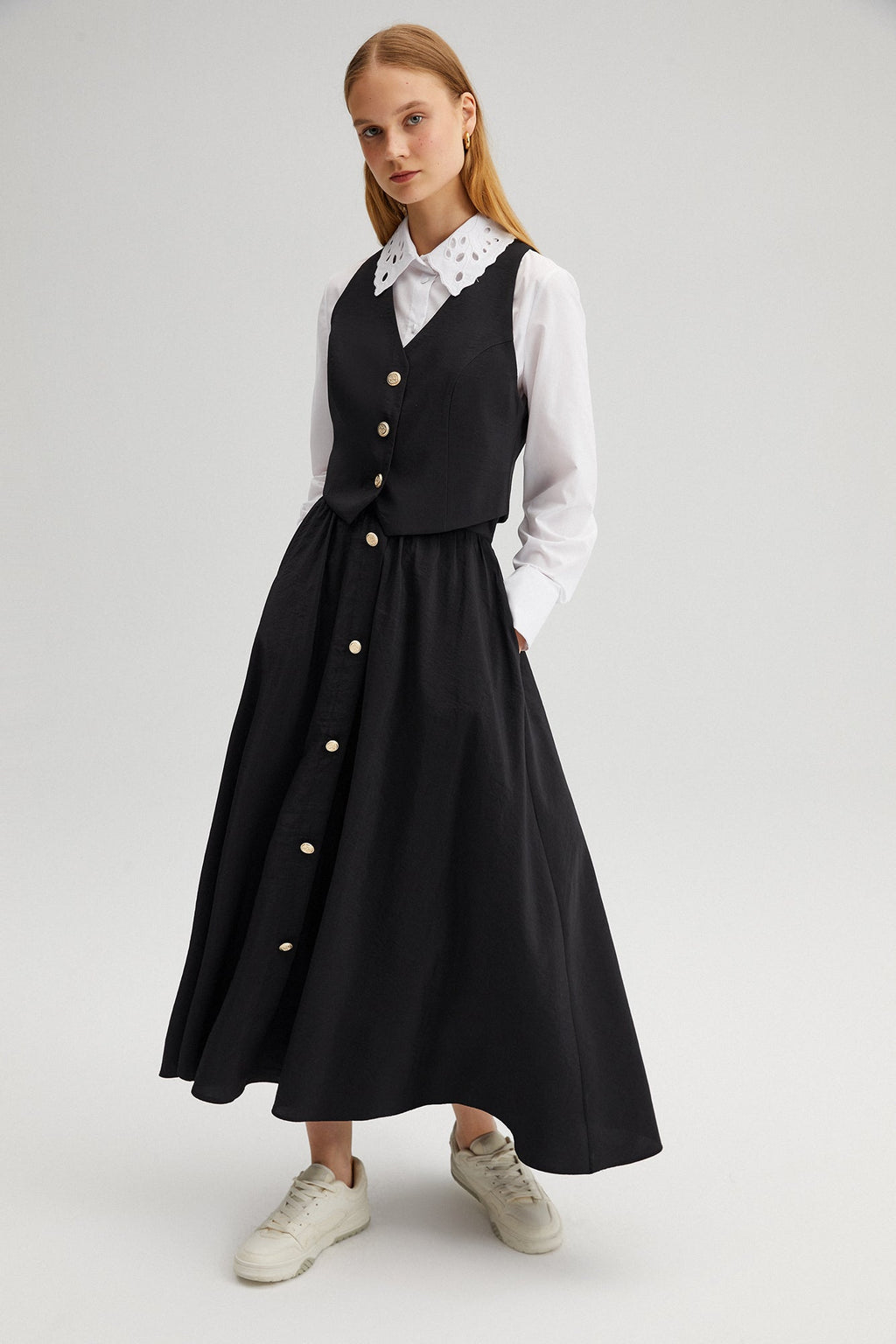 Vest Skirt Cupra Set