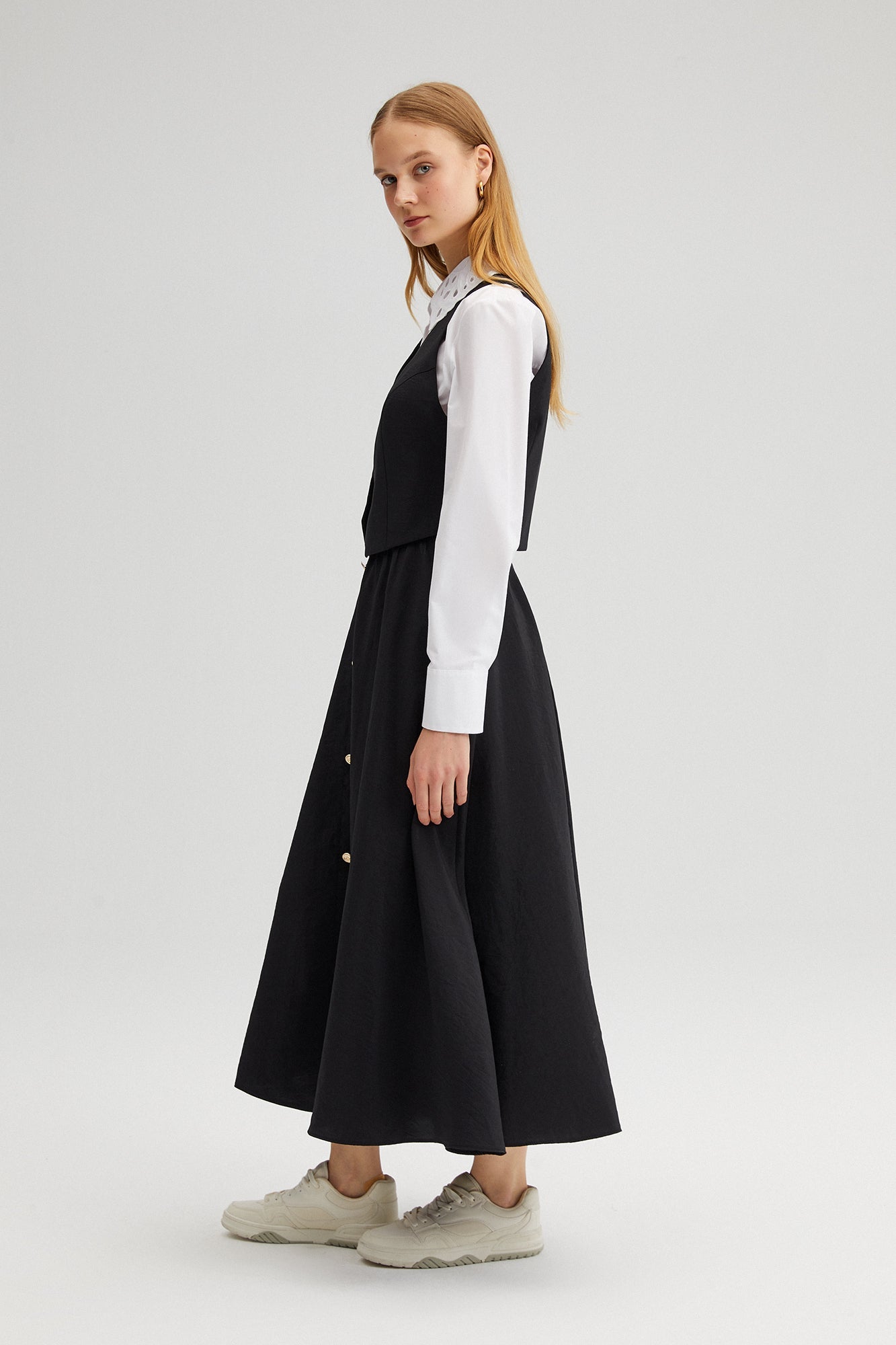 Vest Skirt Cupra Set