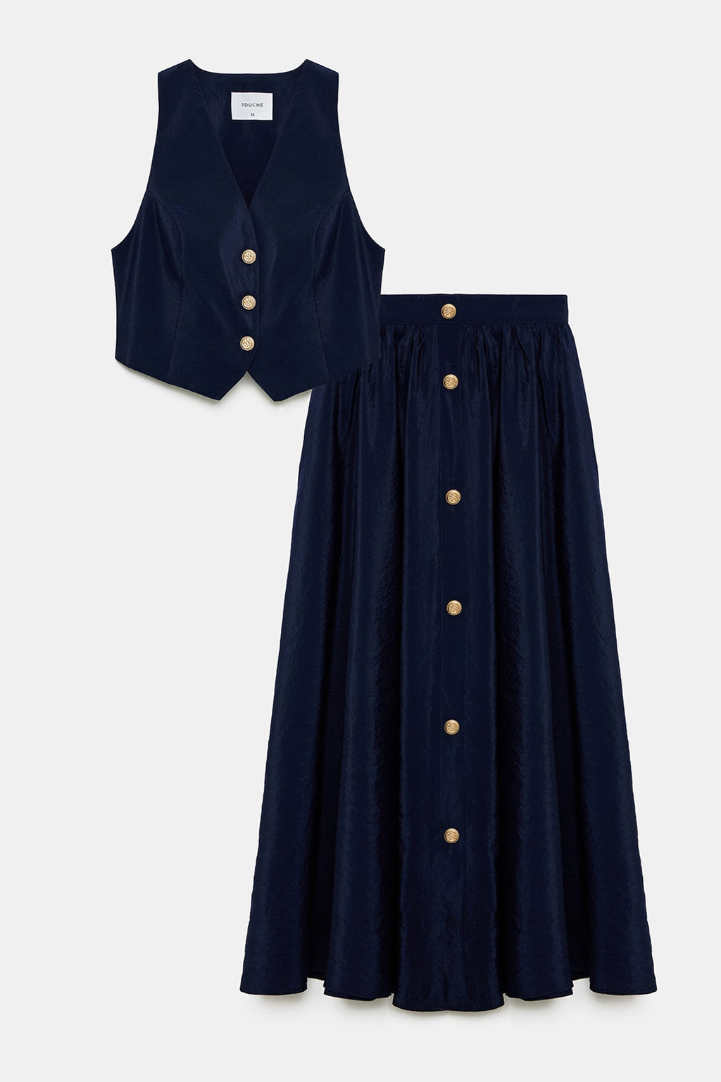 Vest Skirt Cupra Set