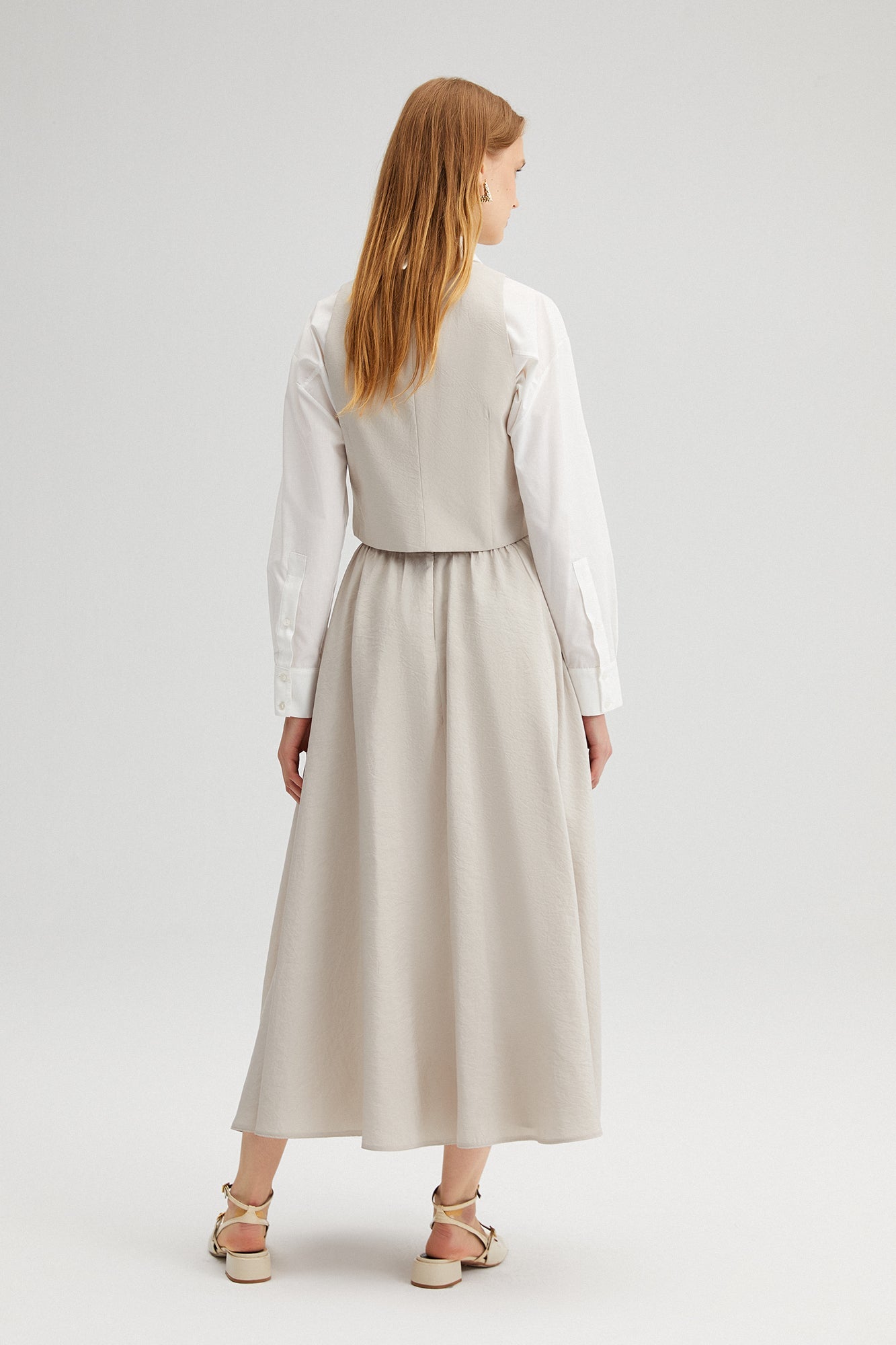 Vest Skirt Cupra Set