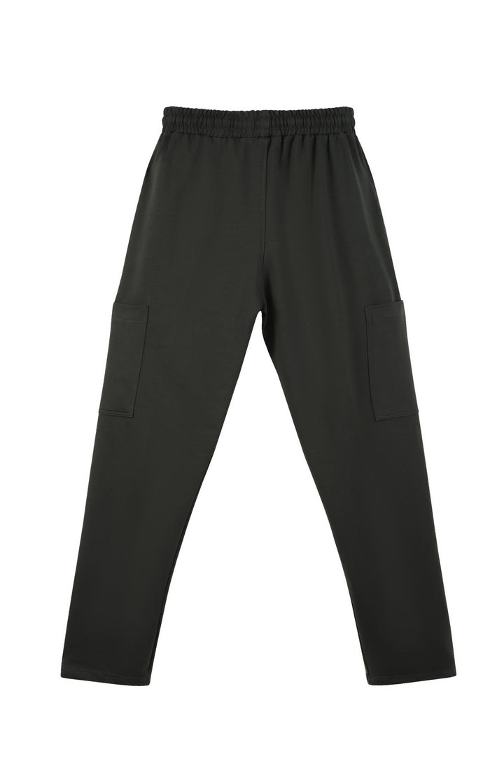 School Uniform Grey Open Trousers