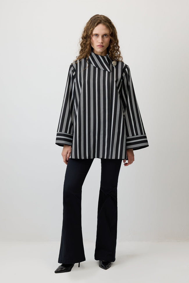 Glitter Striped Shirt Hover Image