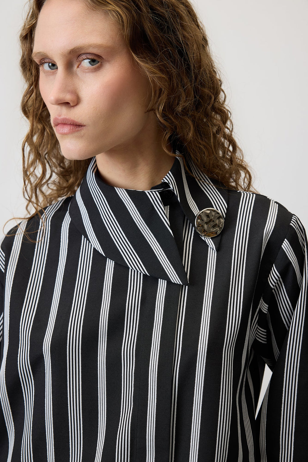 Glitter Striped Shirt