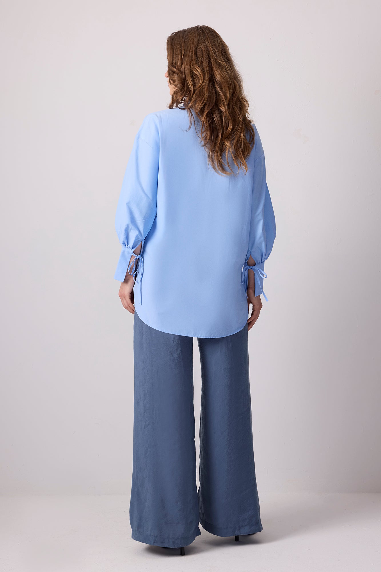 100% Cotton Binding Shirt Collar Tunic