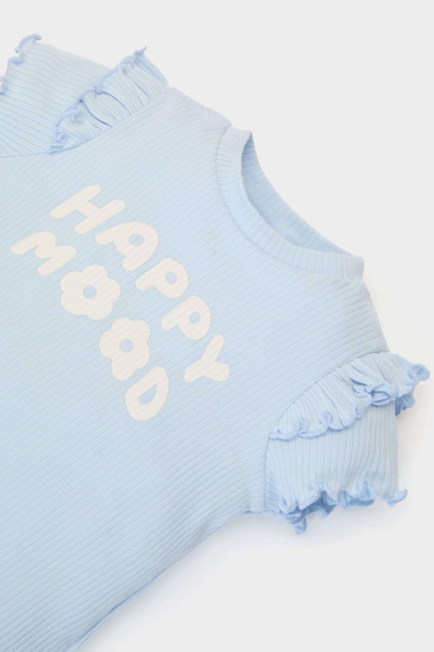 Girl Corduroy Camisole T-Shirt Bottom 2 Piece Set