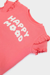 Girl Corduroy Camisole T-Shirt Bottom 2 Piece Set