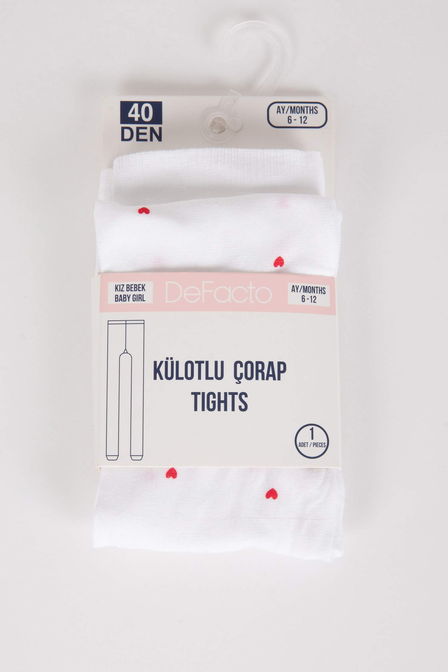 Baby Girl Non-Slip Sole 40 Denier Tights