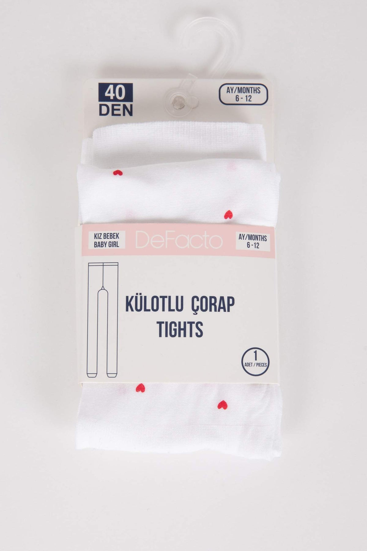 Baby Girl Non-Slip Sole 40 Denier Tights