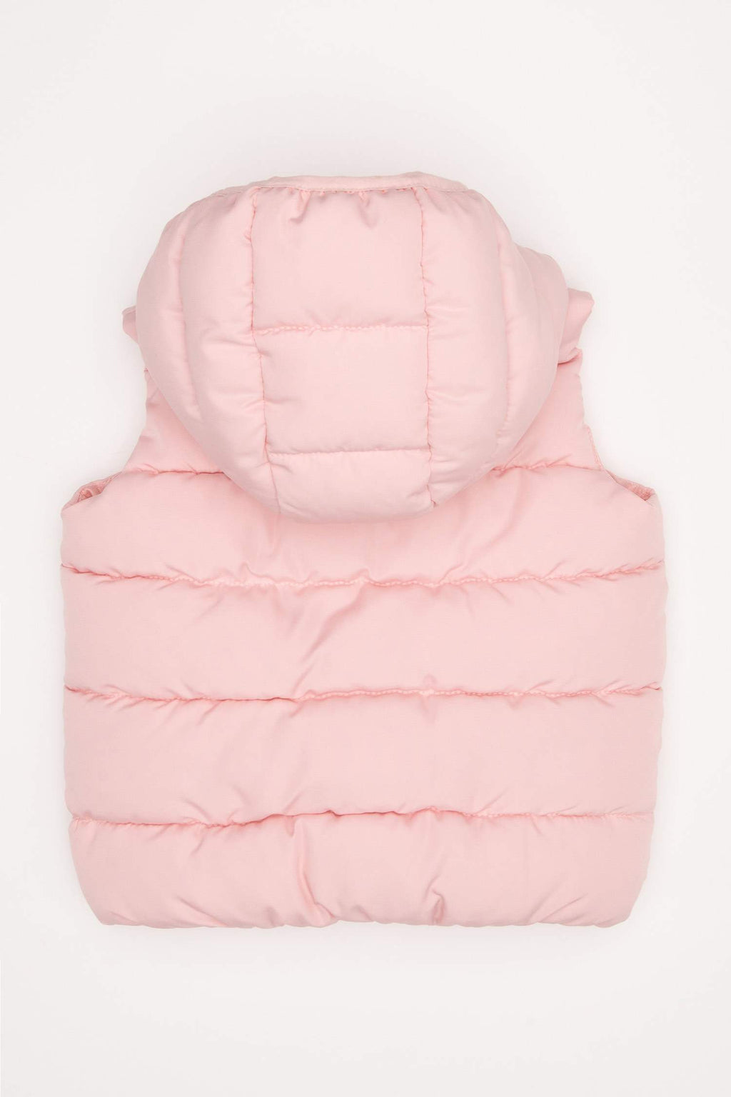Baby Girl Hooded Puffer Vest