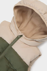 Baby Boy Waterproof Fleece Lined Puffer Vest