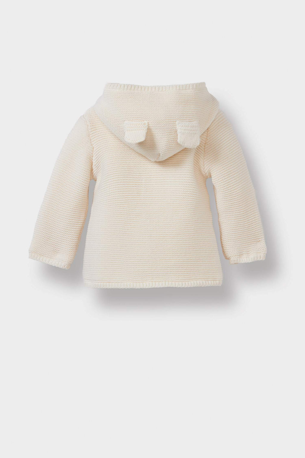 Baby Girl Hooded Knitted Cardigan