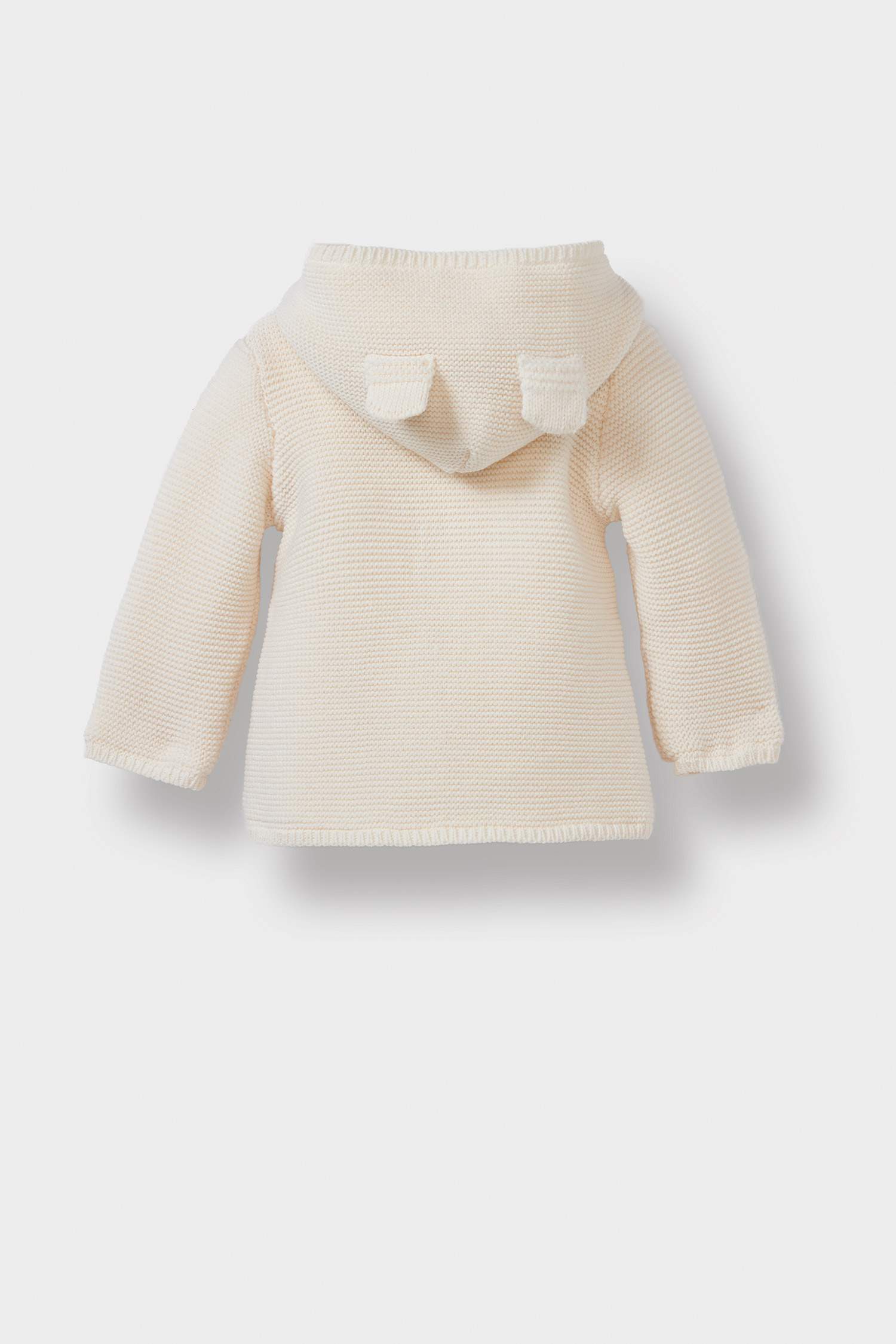 Baby Girl Hooded Knitted Cardigan