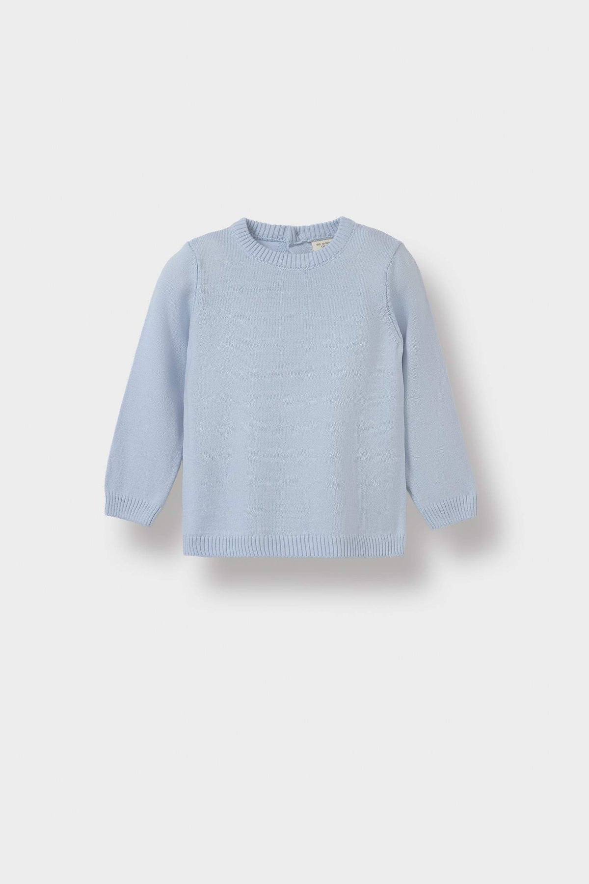 Baby Boy Crew Neck Knit Sweater