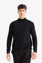 Regular Fit Turtleneck Premium Knit Sweater