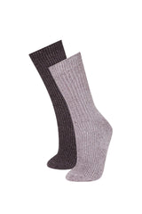 Women's 2-Pack Cotton Long Socks