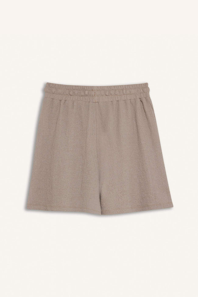 Loose Fit Crepe Shorts Main Image