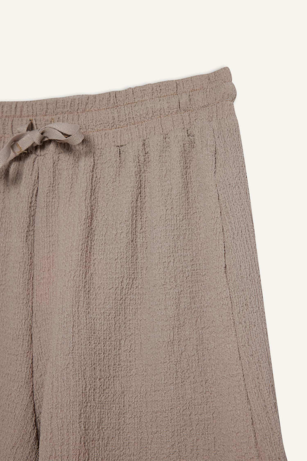 Loose Fit Crepe Shorts