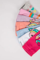 7 Pcs Cotton Patik Socks for 7 Children