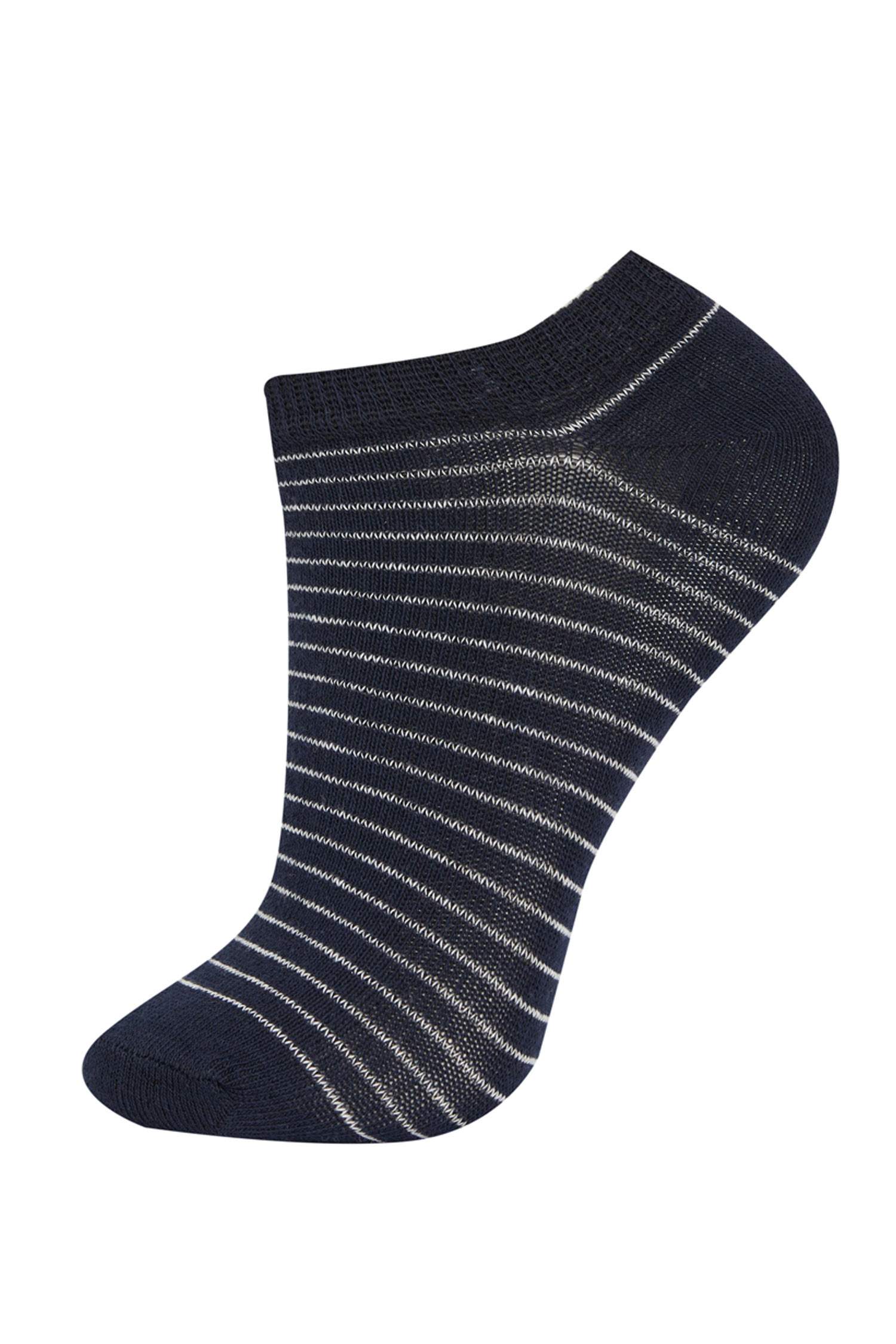 Boys' 5-Pack Cotton Ankle Socks