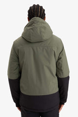Ski Jacket, Water Repellent, Windproof, Hooded, Zippered, Glove Compartment, Ultra Protective.