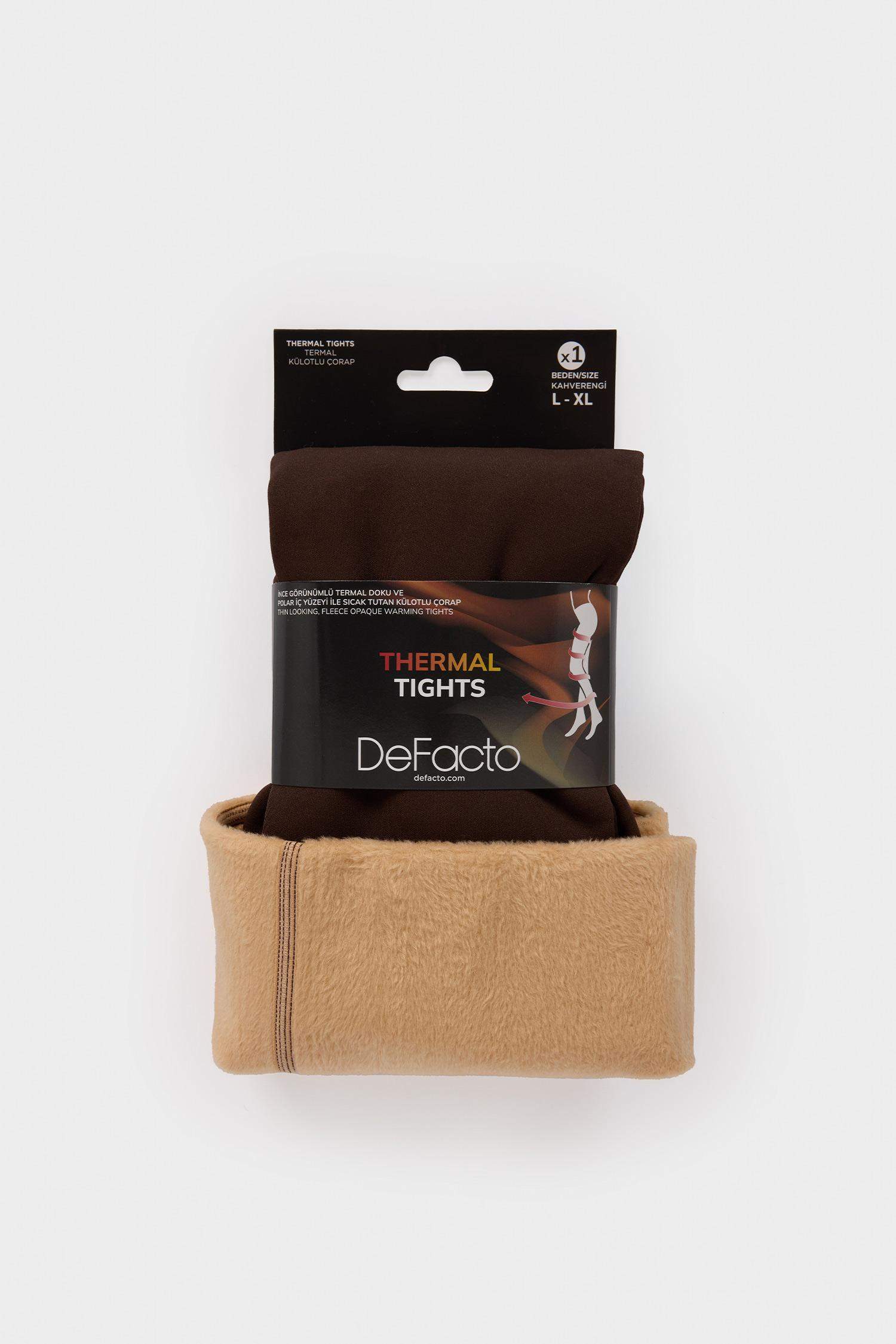 Women's Coffee Thermal Tights