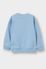 Baby Boy Crew Neck Basic Plain Sweatshirt